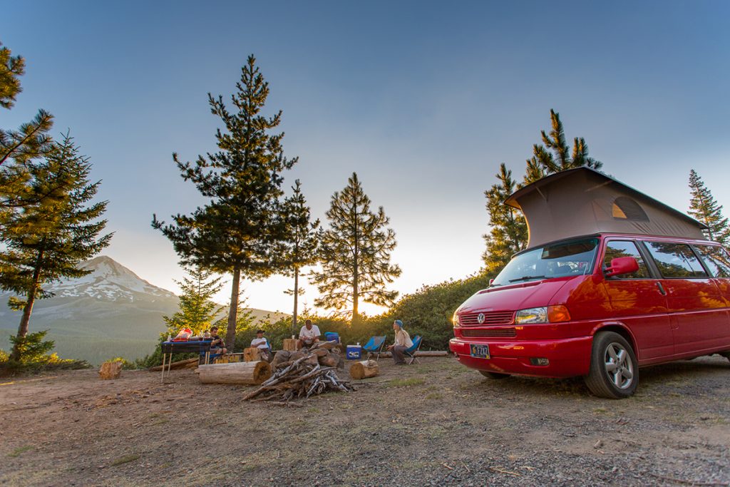 Road Trip Oregon Reliable Sprinter van, Ford Transit camper, Eurovan and Land Rover Campervan