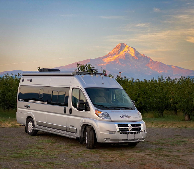 Road Trip Oregon Reliable Sprinter van, Ford Transit camper, Eurovan and Land Rover Campervan